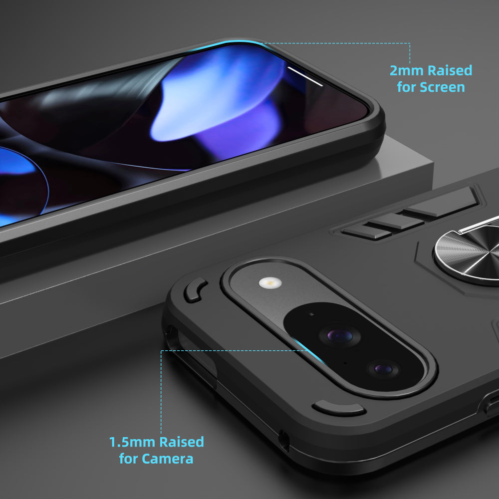 Hybrid Rugged Armor Kickstand Case for Google Pixel 9 5G / Pixel 9 Pro 5G