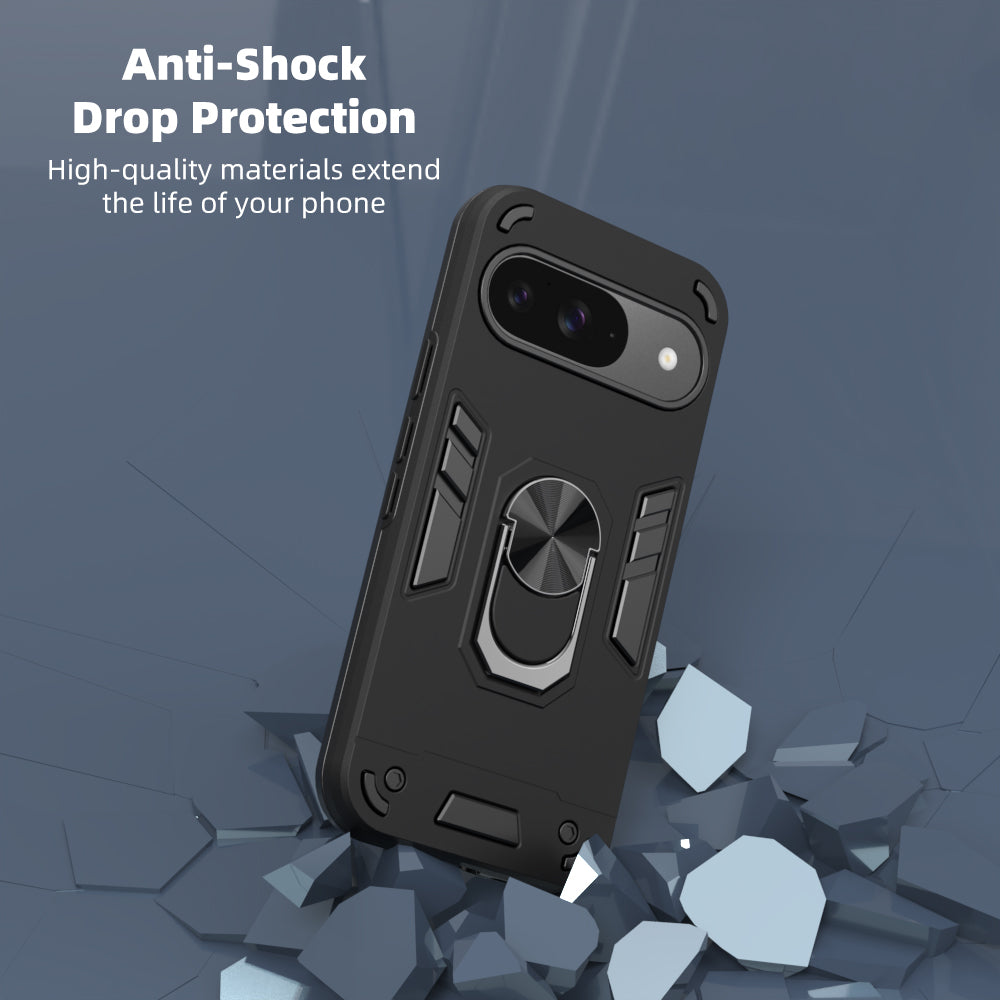Hybrid Rugged Armor Kickstand Case for Google Pixel 9 5G / Pixel 9 Pro 5G