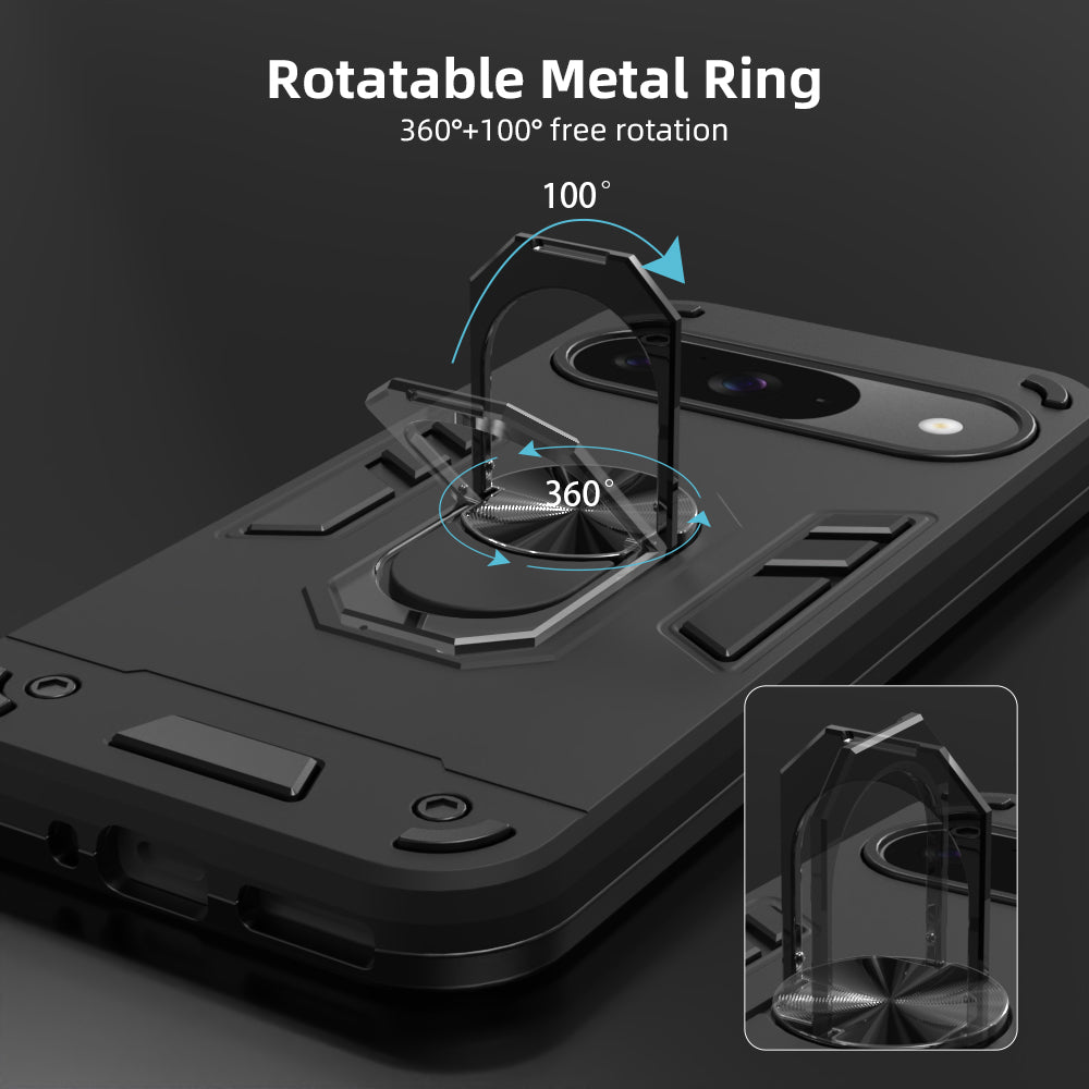 Hybrid Rugged Armor Kickstand Case for Google Pixel 9 5G / Pixel 9 Pro 5G