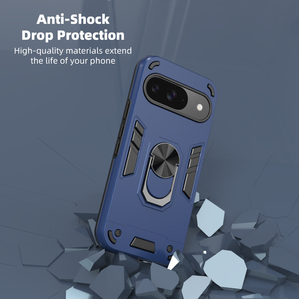 Hybrid Rugged Armor Kickstand Case for Google Pixel 9 5G / Pixel 9 Pro 5G