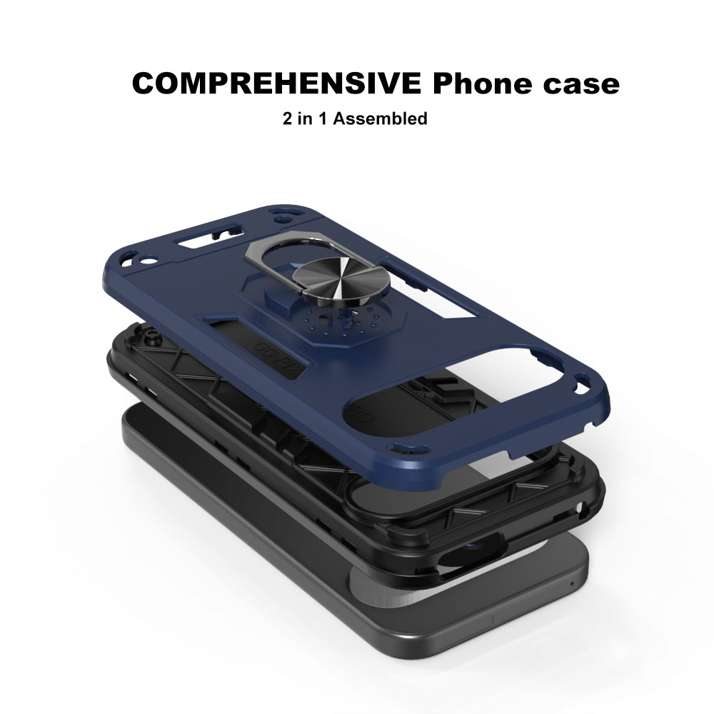 Hybrid Rugged Armor Kickstand Case for Google Pixel 9 5G / Pixel 9 Pro 5G