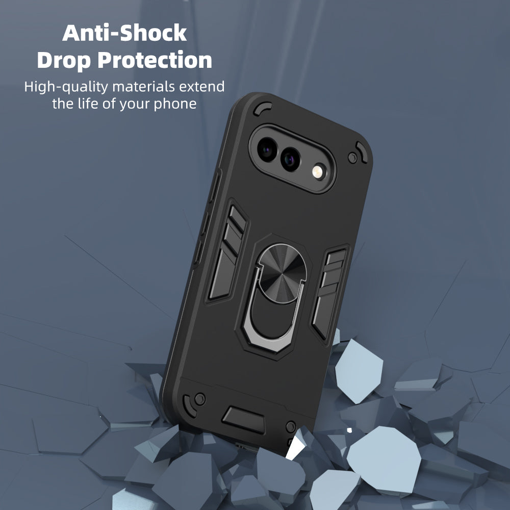 Hybrid Rugged Armor Kickstand Case for Google Pixel 9a 5G