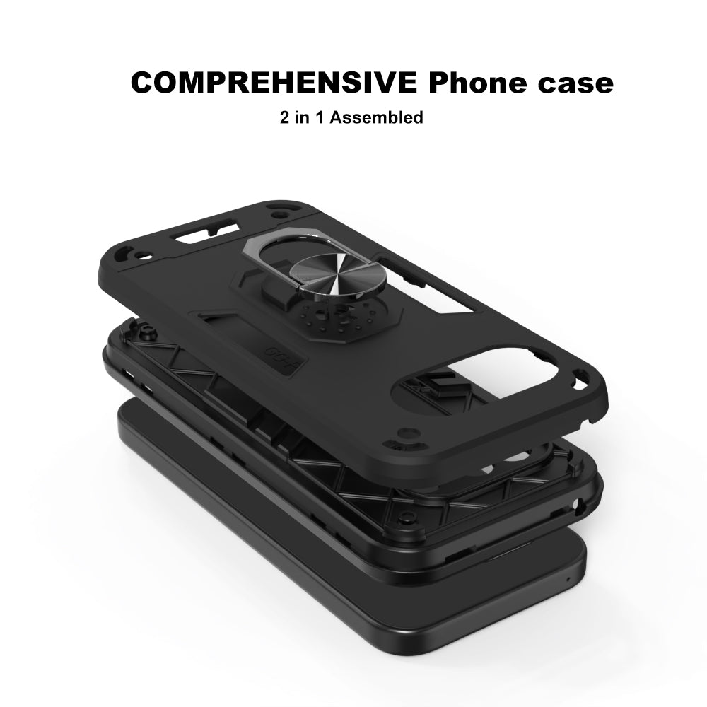 Hybrid Rugged Armor Kickstand Case for Google Pixel 9a 5G