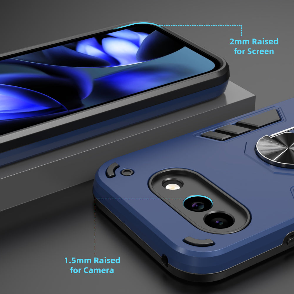 Hybrid Rugged Armor Kickstand Case for Google Pixel 9a 5G