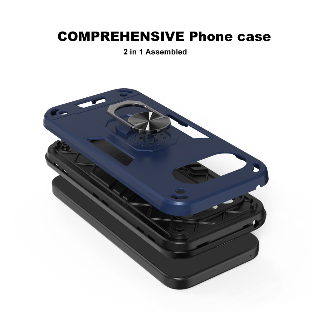 Hybrid Rugged Armor Kickstand Case for Google Pixel 9a 5G