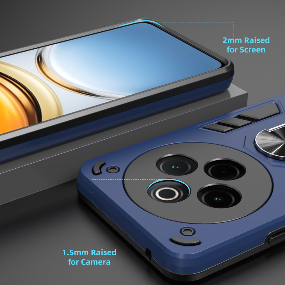 Hybrid Rugged Armor Kickstand Case for iQOO Z10 5G / Vivo T4 5G