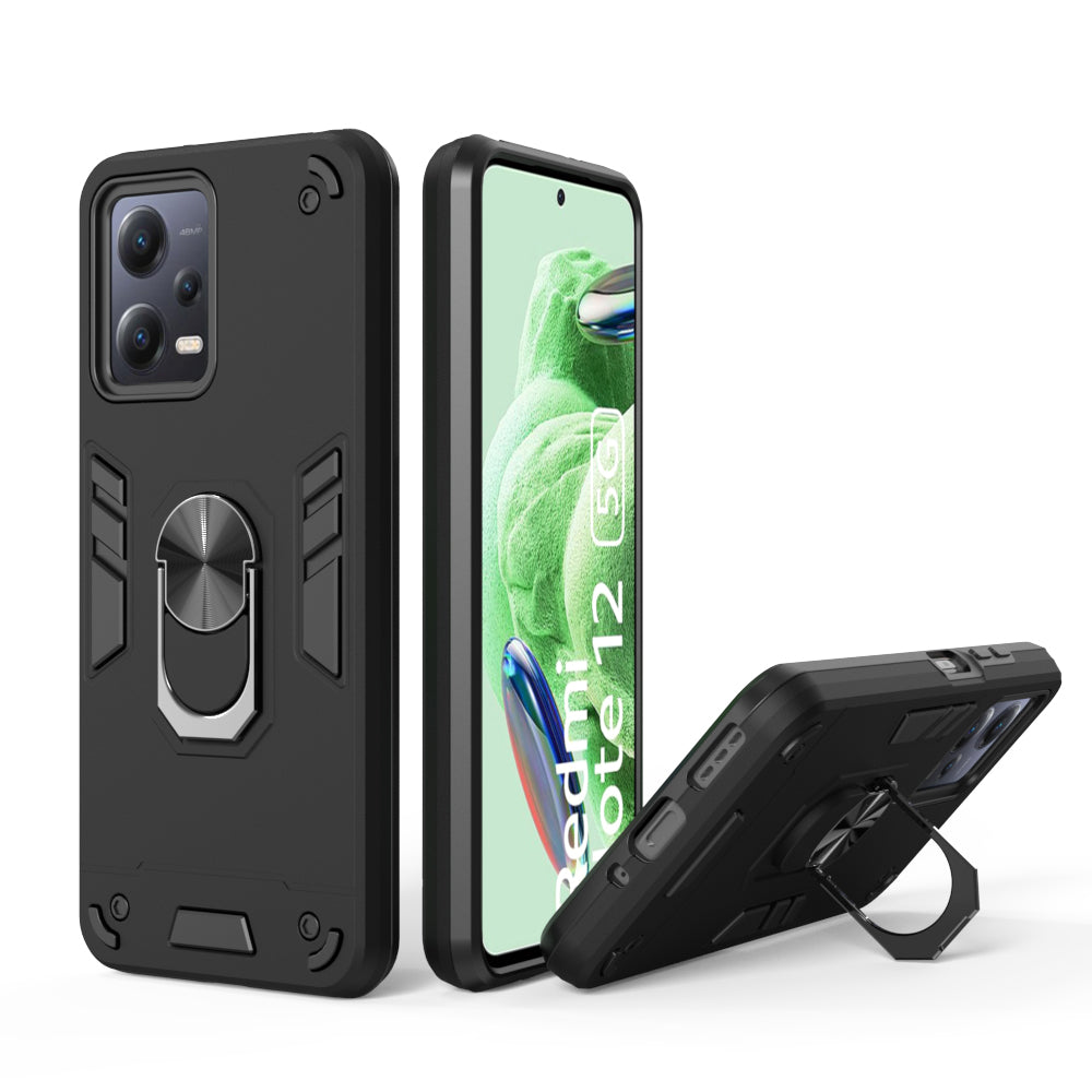 Hybrid Rugged Armor Kickstand Case for Mi Redmi Note 12 5G / Poco X5 5G