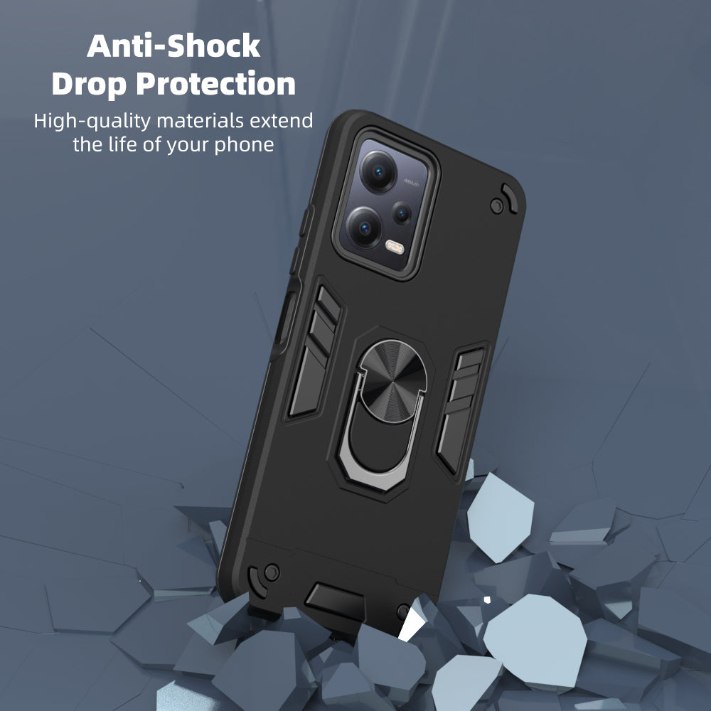 Hybrid Rugged Armor Kickstand Case for Mi Redmi Note 12 5G / Poco X5 5G