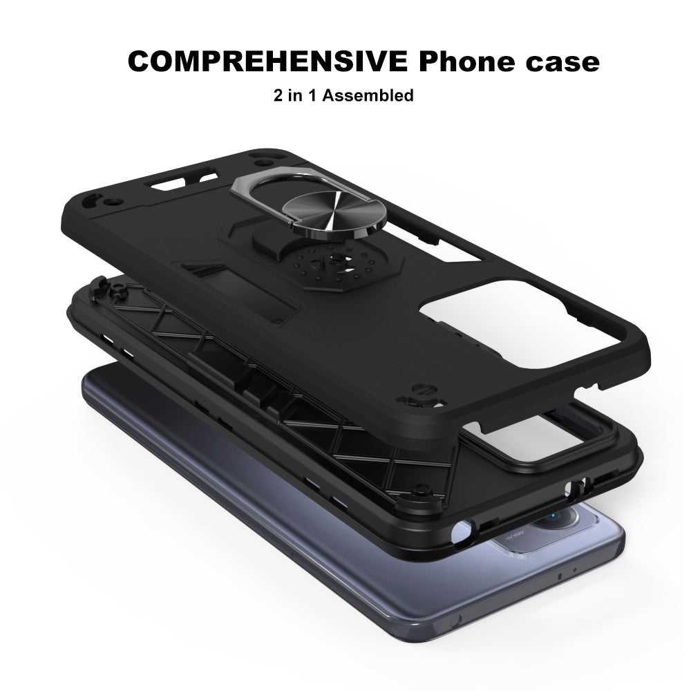 Hybrid Rugged Armor Kickstand Case for Mi Redmi Note 12 5G / Poco X5 5G
