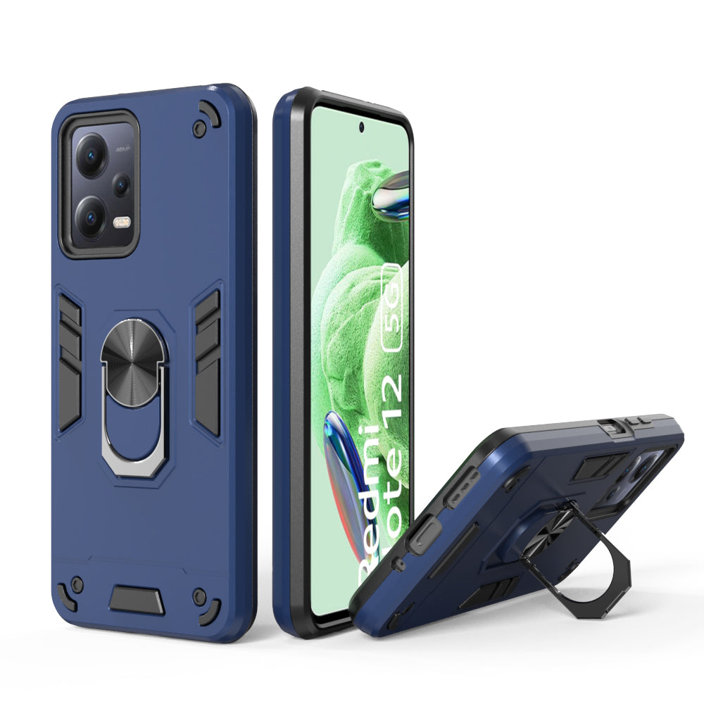 Hybrid Rugged Armor Kickstand Case for Mi Redmi Note 12 5G / Poco X5 5G