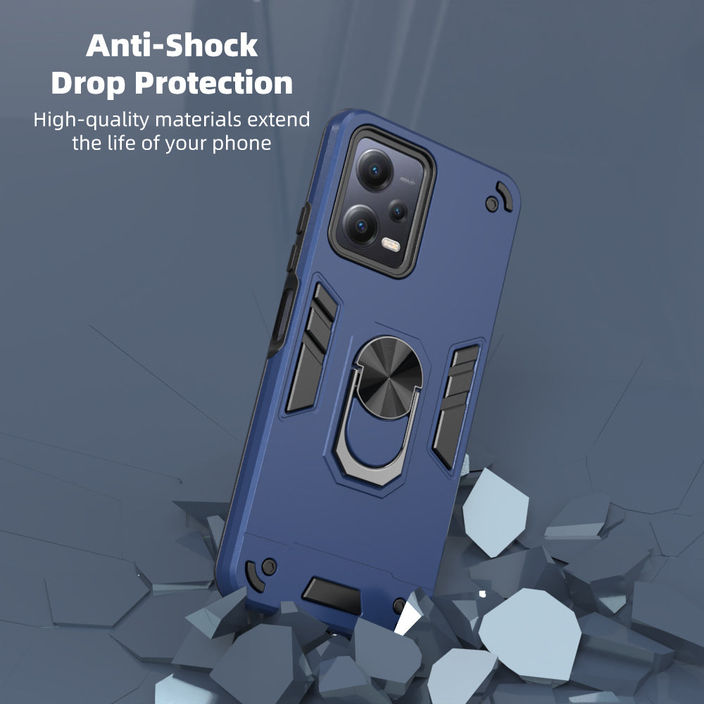 Hybrid Rugged Armor Kickstand Case for Mi Redmi Note 12 5G / Poco X5 5G