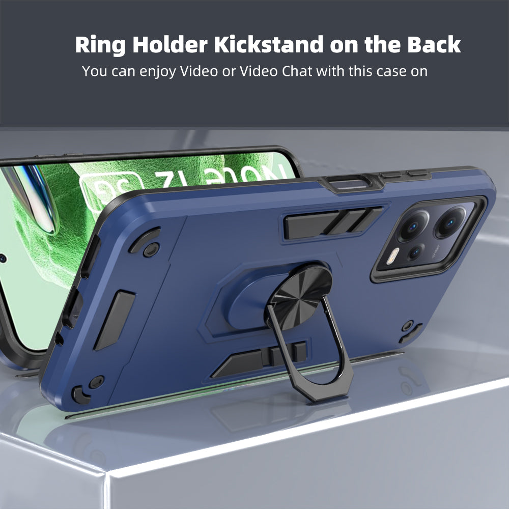 Hybrid Rugged Armor Kickstand Case for Mi Redmi Note 12 5G / Poco X5 5G