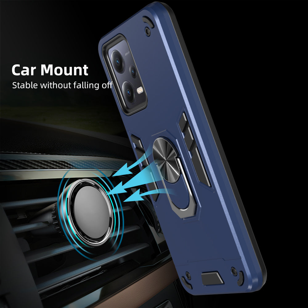 Hybrid Rugged Armor Kickstand Case for Mi Redmi Note 12 5G / Poco X5 5G