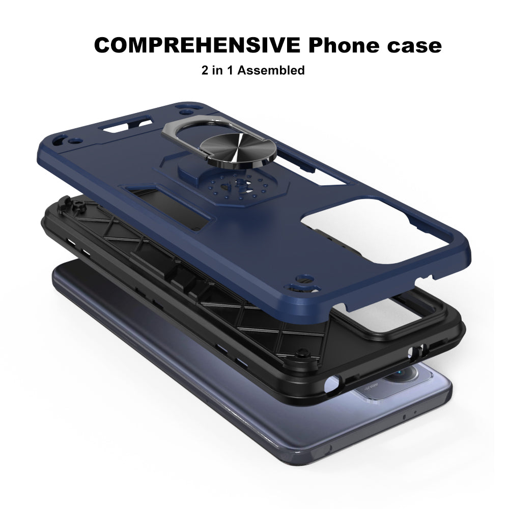 Hybrid Rugged Armor Kickstand Case for Mi Redmi Note 12 5G / Poco X5 5G