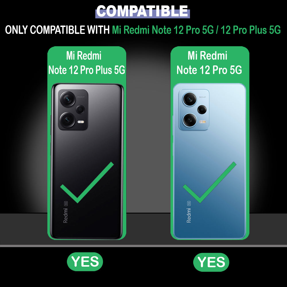 Hybrid Rugged Armor Kickstand Case for Mi Redmi Note 12 Pro 5G / 12 Pro Plus 5G