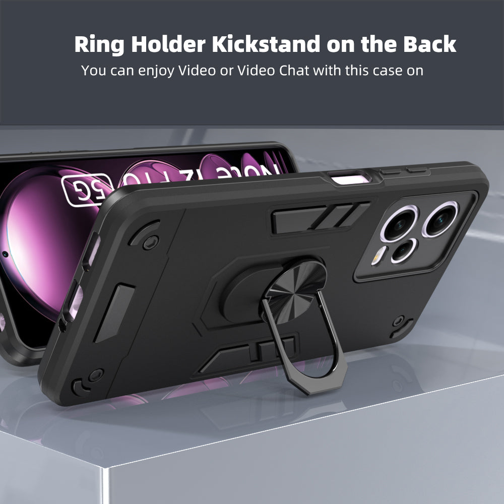 Hybrid Rugged Armor Kickstand Case for Mi Redmi Note 12 Pro 5G / 12 Pro Plus 5G