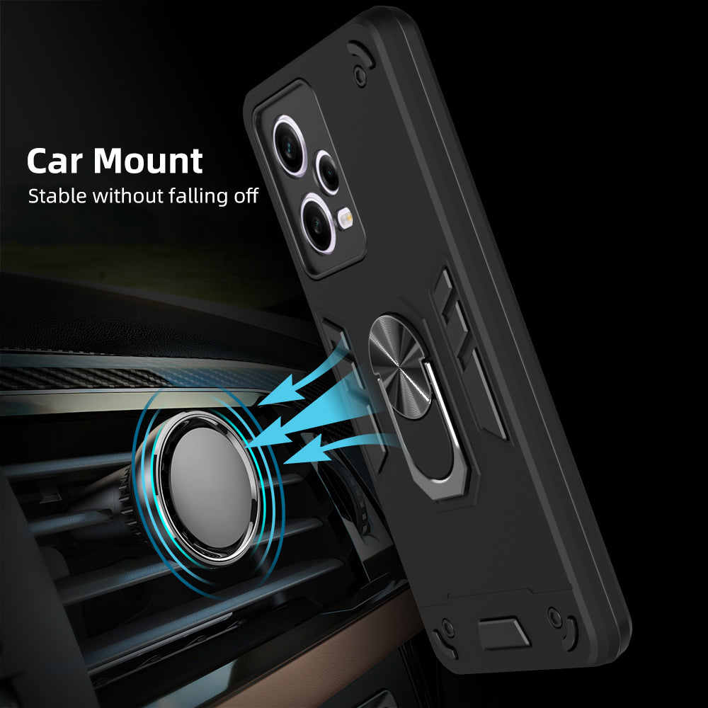 Hybrid Rugged Armor Kickstand Case for Mi Redmi Note 12 Pro 5G / 12 Pro Plus 5G