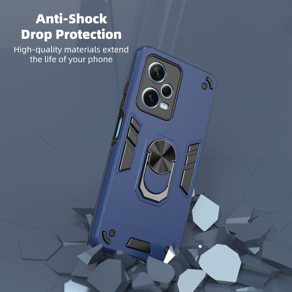 Hybrid Rugged Armor Kickstand Case for Mi Redmi Note 12 Pro 5G / 12 Pro Plus 5G
