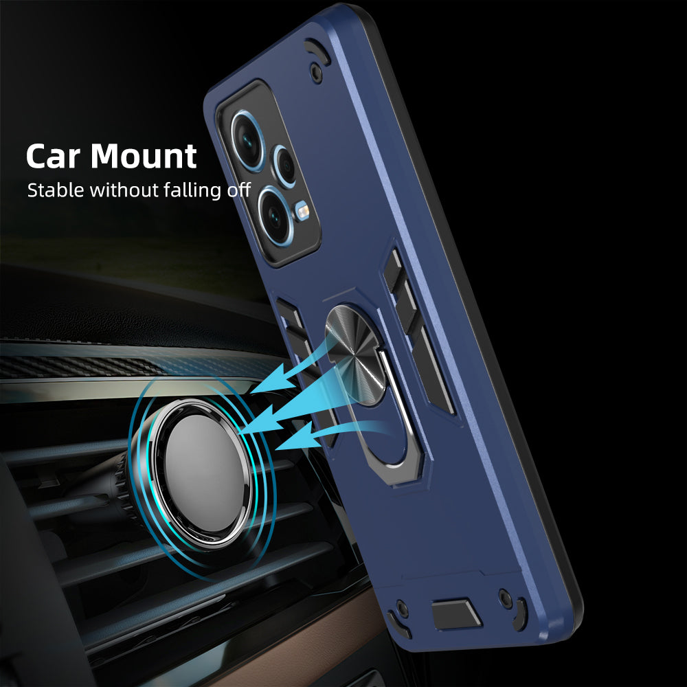 Hybrid Rugged Armor Kickstand Case for Mi Redmi Note 12 Pro 5G / 12 Pro Plus 5G