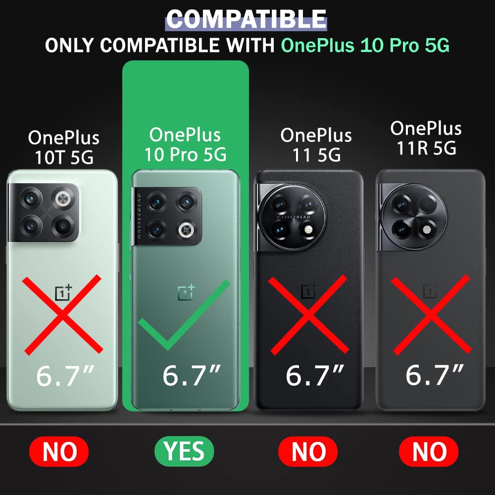 Hybrid Rugged Armor Kickstand Back Case for OnePlus 10 Pro 5G