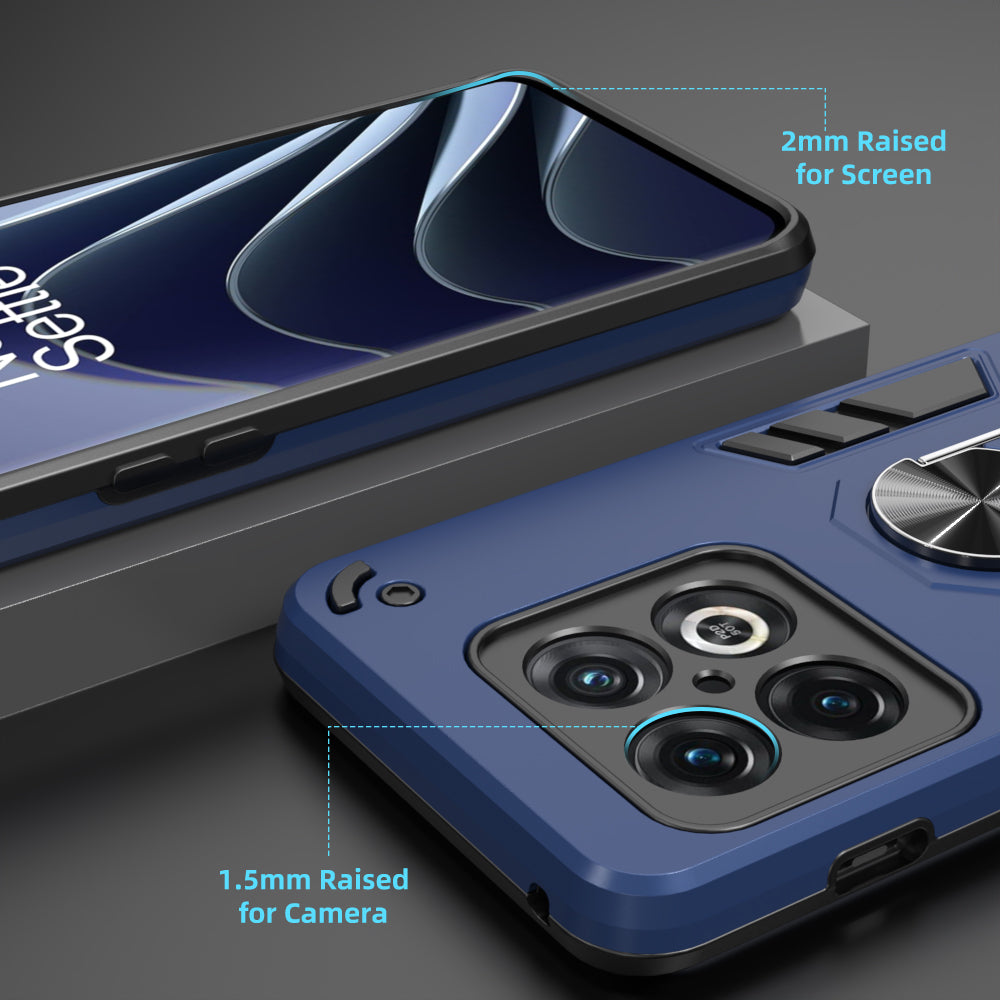 Hybrid Rugged Armor Kickstand Back Case for OnePlus 10 Pro 5G