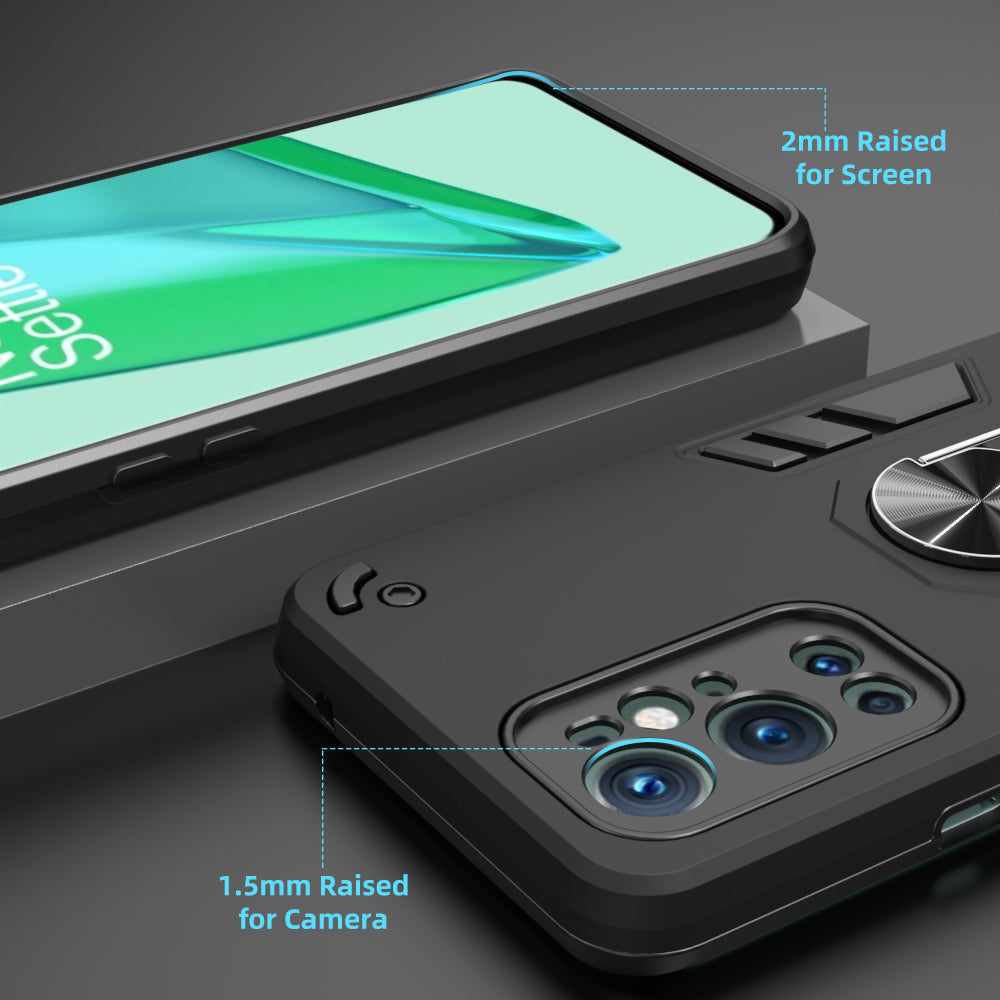 Hybrid Rugged Armor Kickstand Back Case for OnePlus 9 Pro 5G