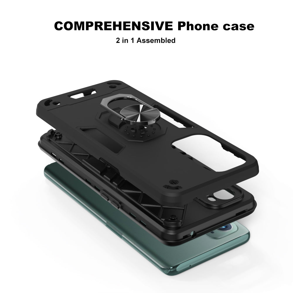 Hybrid Rugged Armor Kickstand Back Case for OnePlus 9 Pro 5G