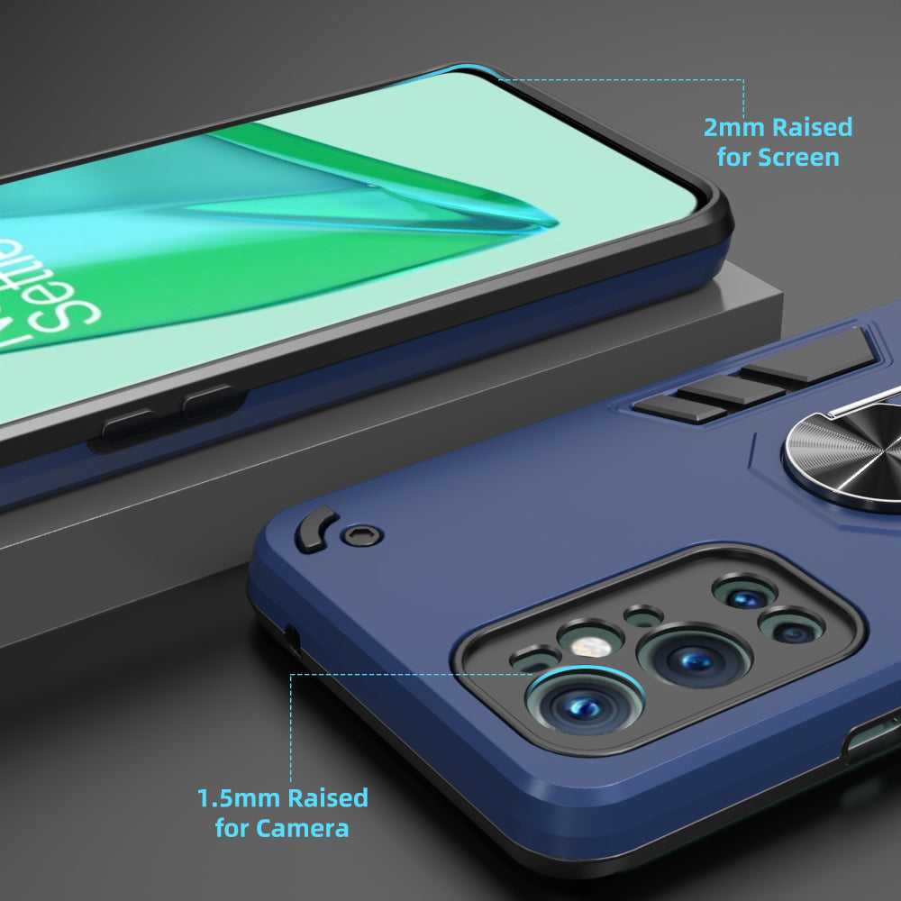 Hybrid Rugged Armor Kickstand Back Case for OnePlus 9 Pro 5G