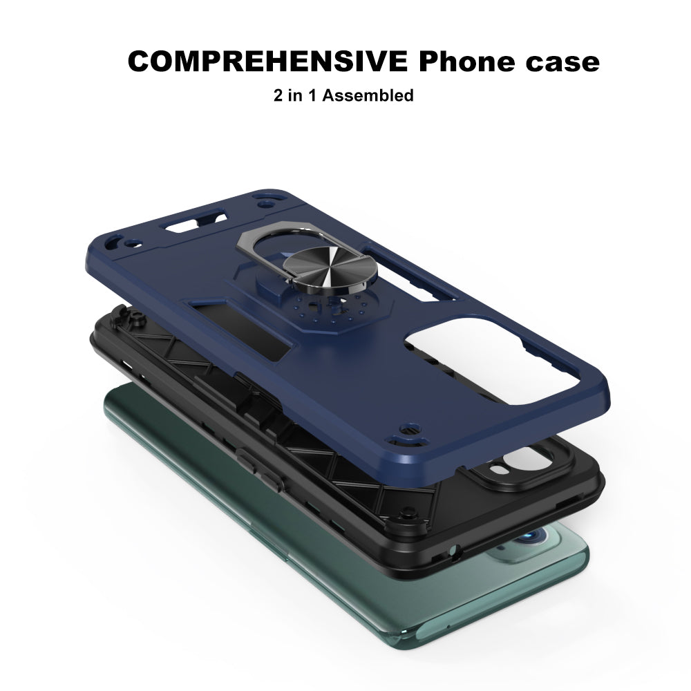 Hybrid Rugged Armor Kickstand Back Case for OnePlus 9 Pro 5G