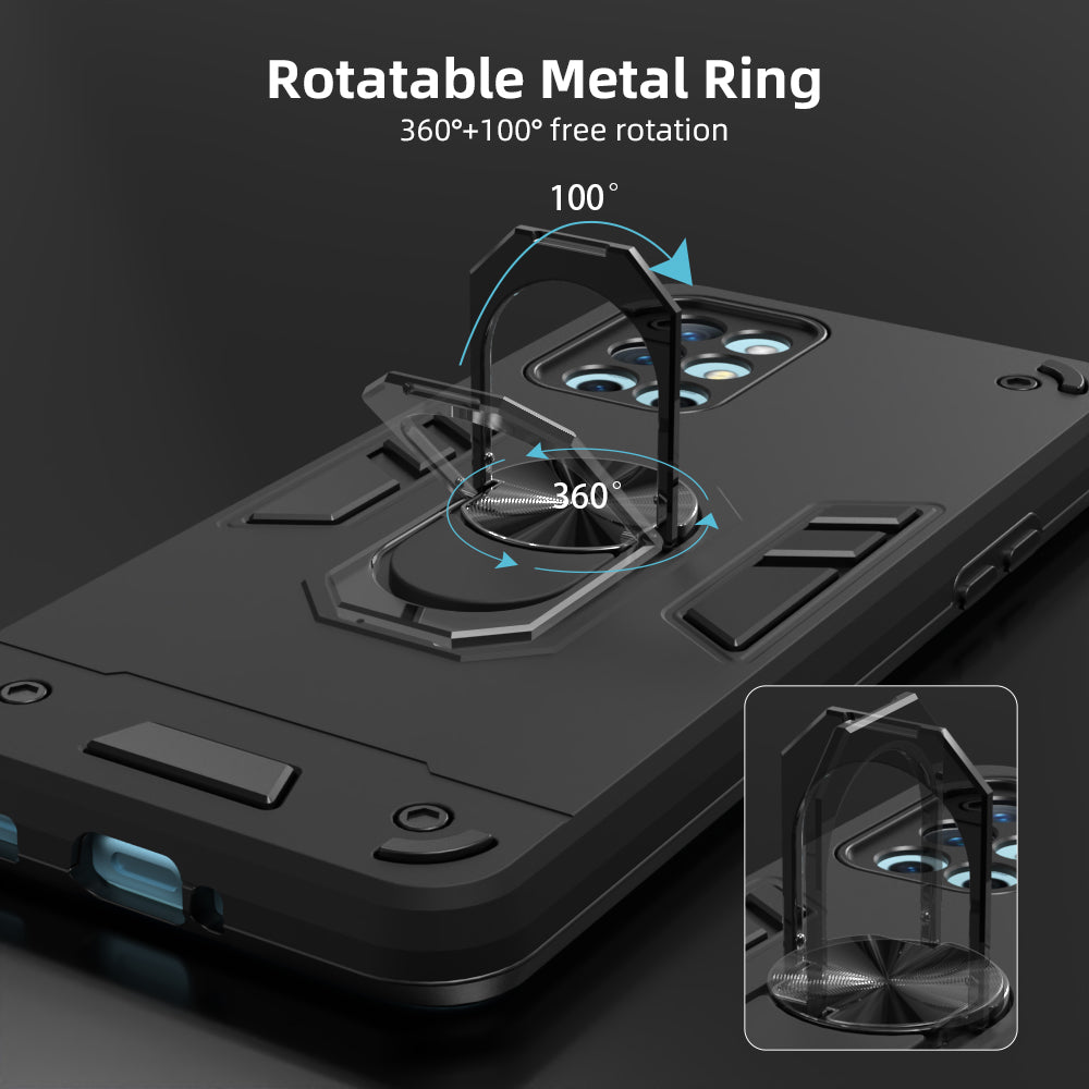 Hybrid Rugged Armor Kickstand Back Case for OnePlus 9R 5G / 8T 5G