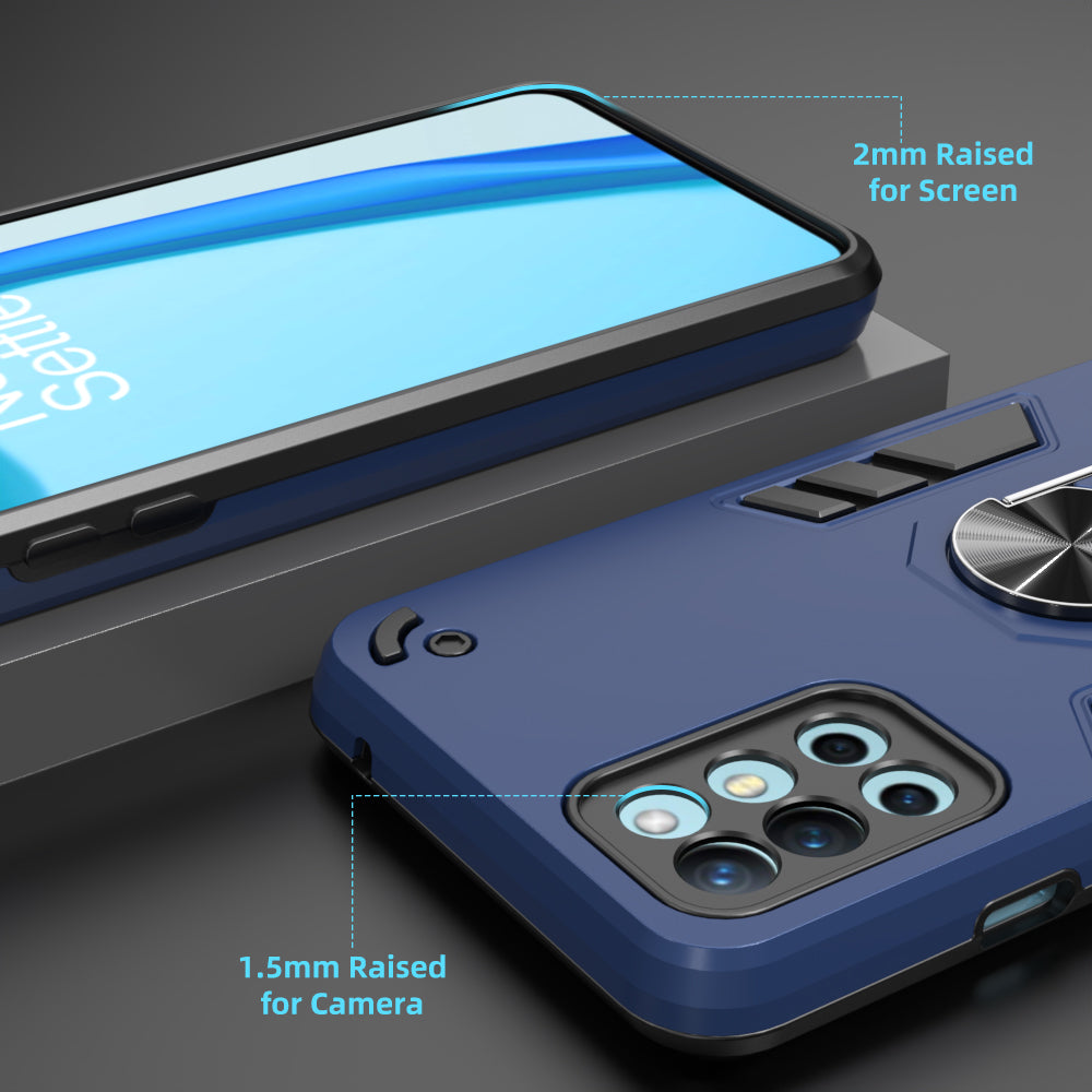 Hybrid Rugged Armor Kickstand Back Case for OnePlus 9R 5G / 8T 5G