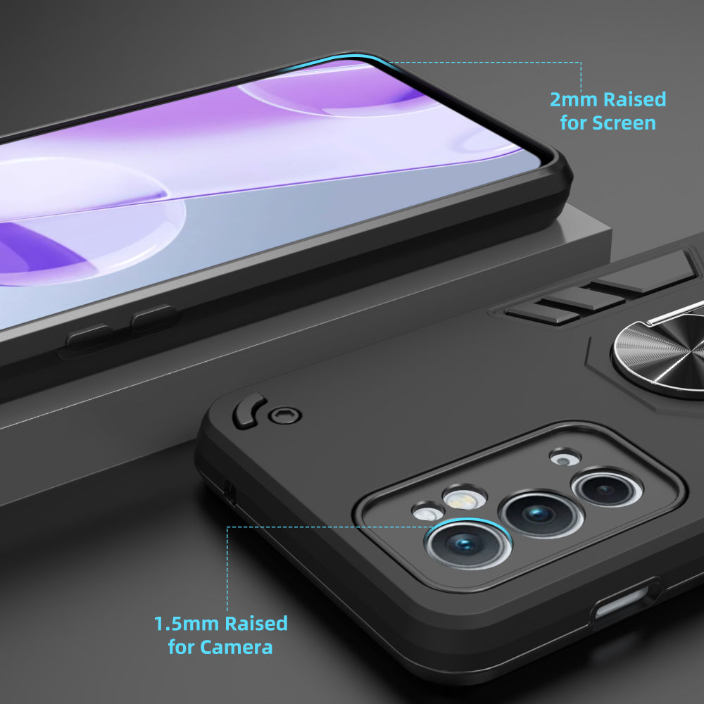 Hybrid Rugged Armor Kickstand Back Case for OnePlus 9RT 5G