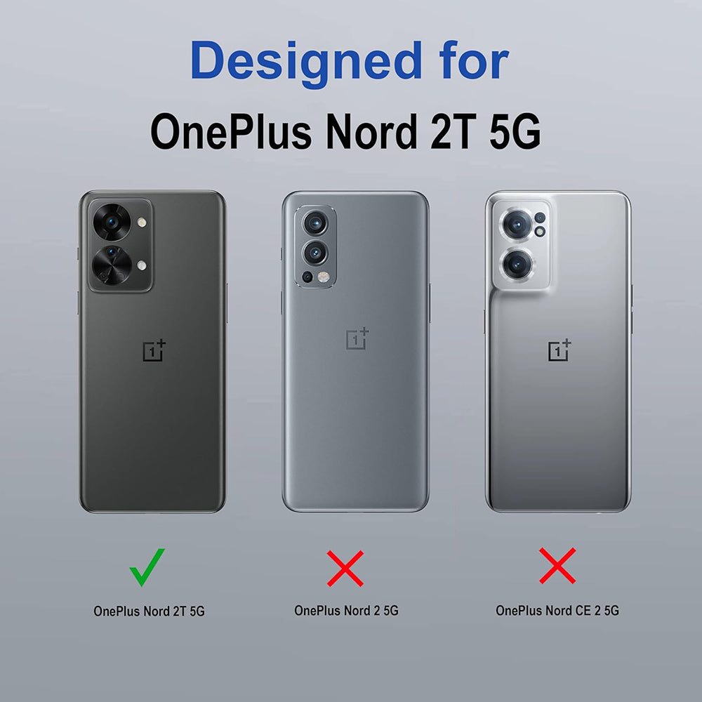 Hybrid Rugged Armor Kickstand Back Case for OnePlus Nord 2T 5G