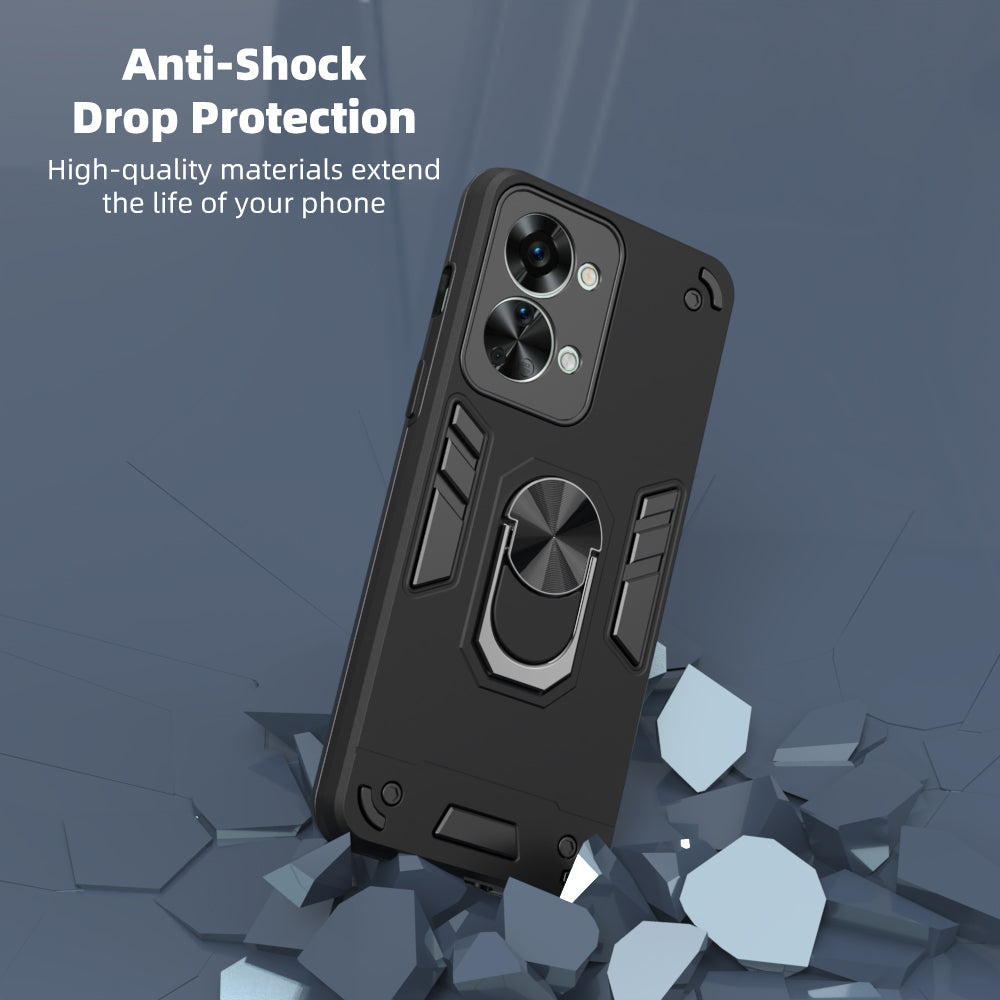 Hybrid Rugged Armor Kickstand Back Case for OnePlus Nord 2T 5G