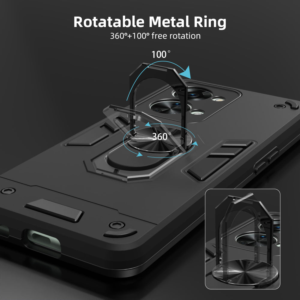 Hybrid Rugged Armor Kickstand Back Case for OnePlus Nord 2T 5G