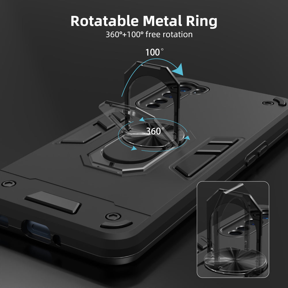 Hybrid Rugged Armor Kickstand Back Case for OnePlus Nord 5G