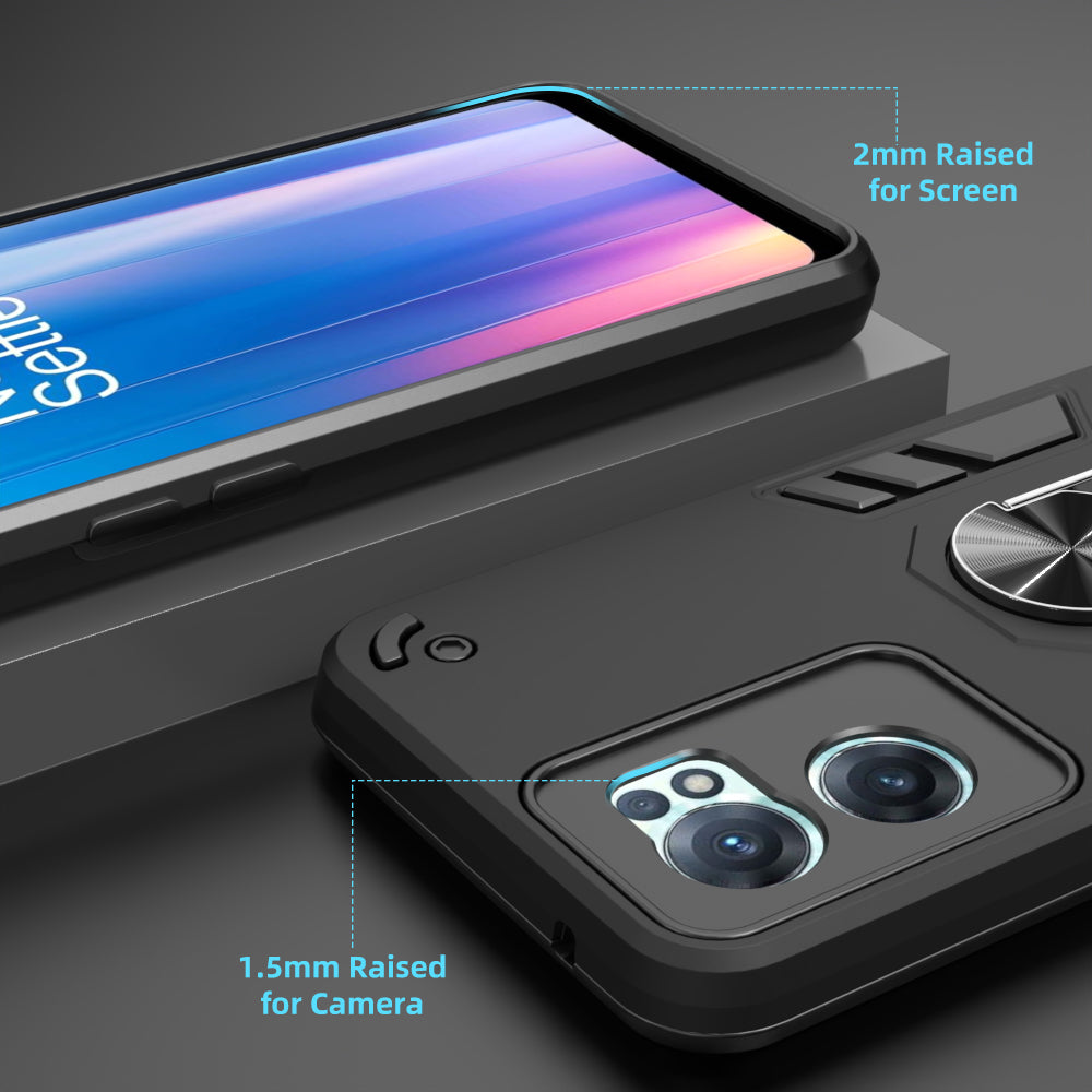 Hybrid Rugged Armor Kickstand Back Case for OnePlus Nord CE 2 5G