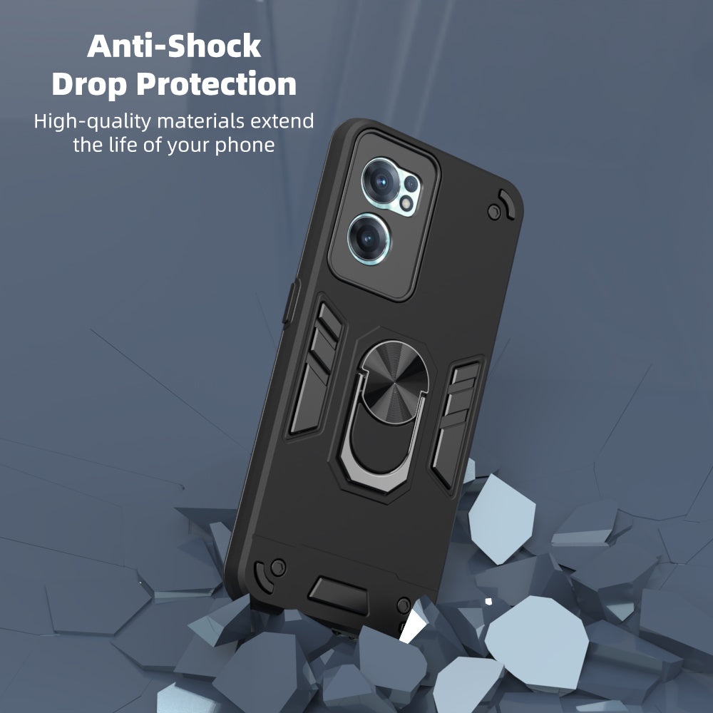 Hybrid Rugged Armor Kickstand Back Case for OnePlus Nord CE 2 5G