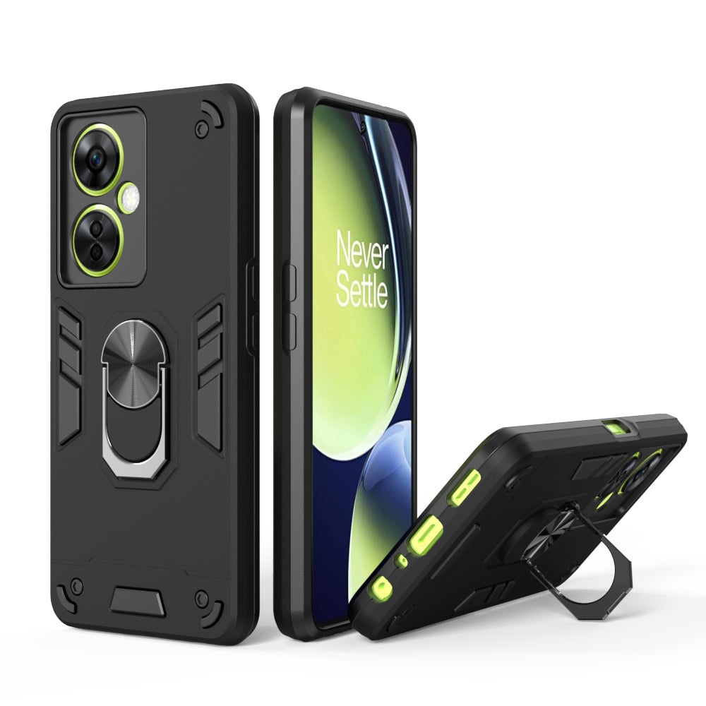 Hybrid Rugged Armor Kickstand Case for OnePlus Nord CE 3 Lite 5G