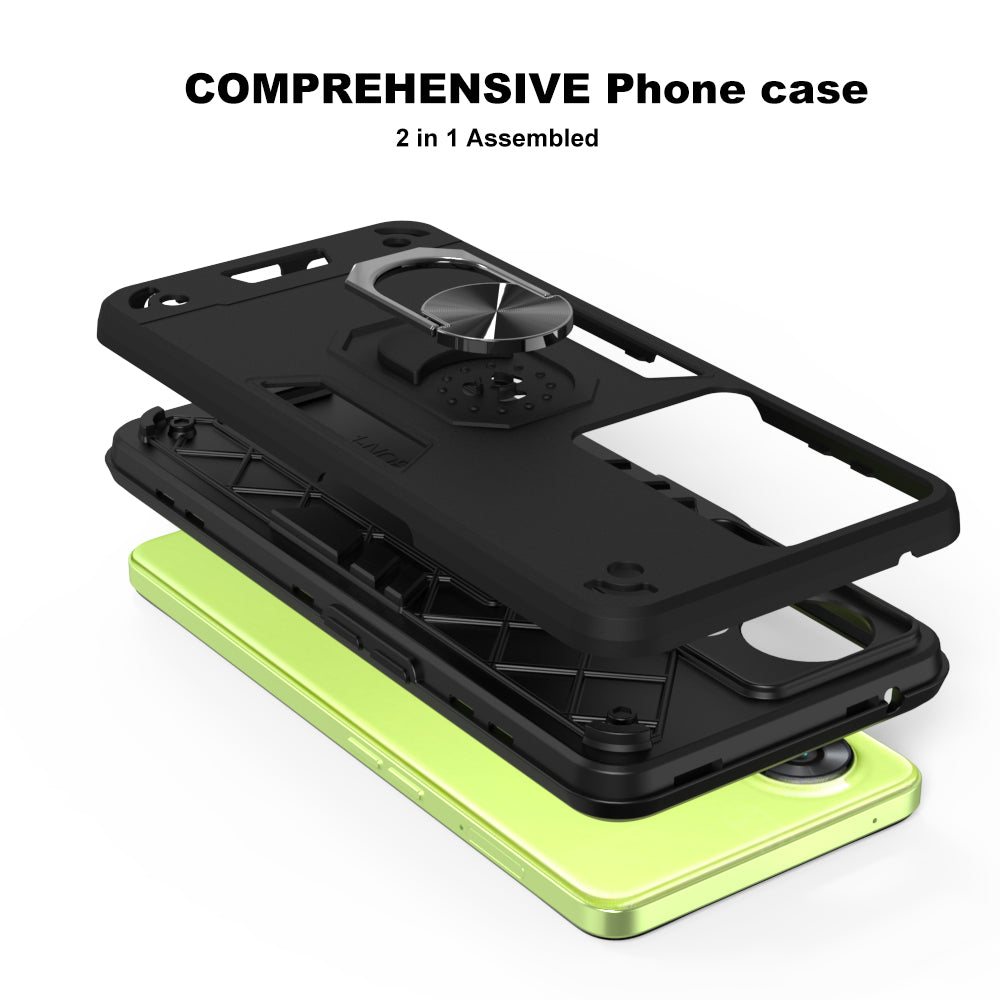 Hybrid Rugged Armor Kickstand Case for OnePlus Nord CE 3 Lite 5G
