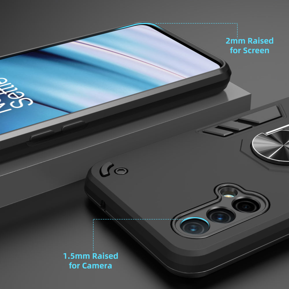Hybrid Rugged Armor Kickstand Back Case for OnePlus Nord CE 5G