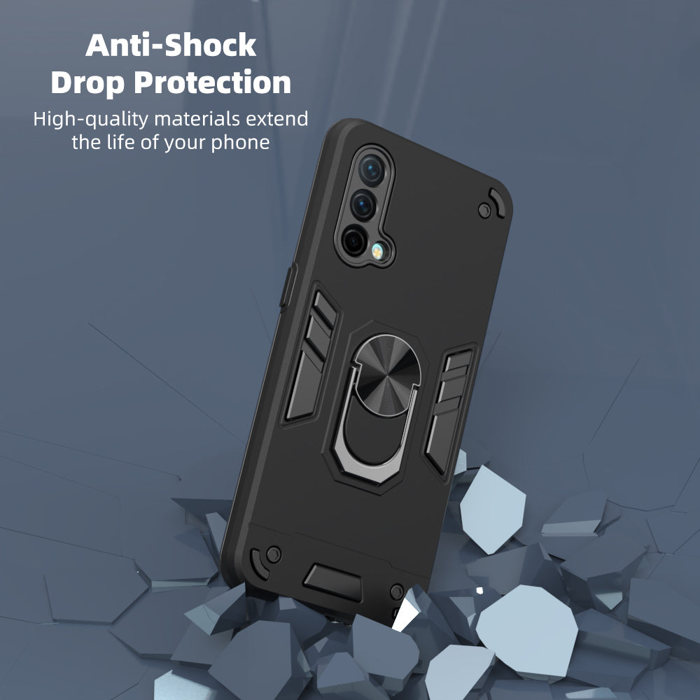 Hybrid Rugged Armor Kickstand Back Case for OnePlus Nord CE 5G