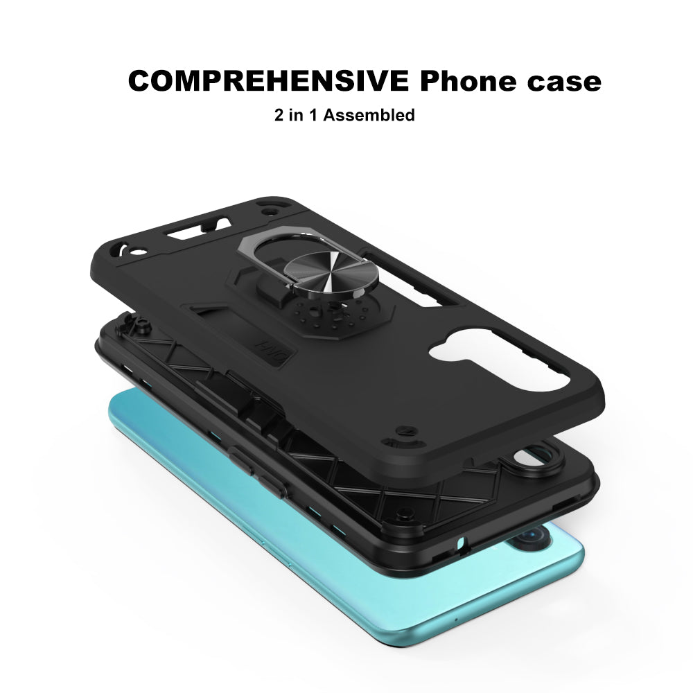 Hybrid Rugged Armor Kickstand Back Case for OnePlus Nord CE 5G