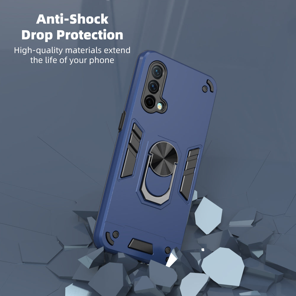 Hybrid Rugged Armor Kickstand Back Case for OnePlus Nord CE 5G