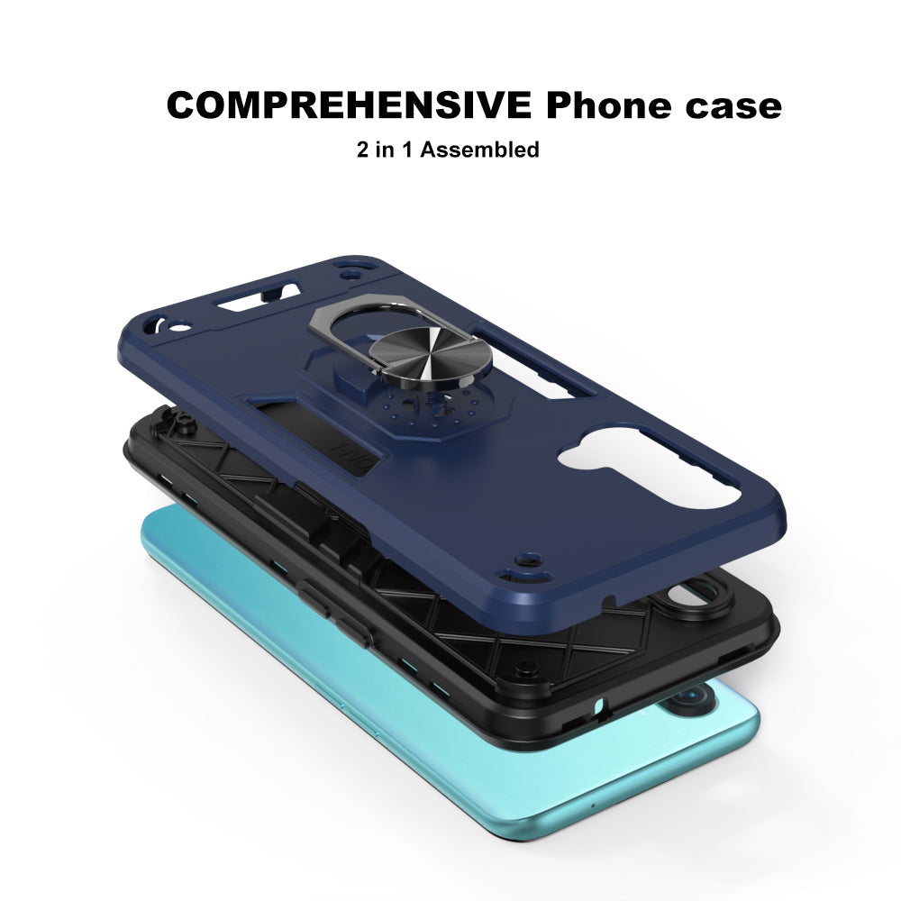 Hybrid Rugged Armor Kickstand Back Case for OnePlus Nord CE 5G