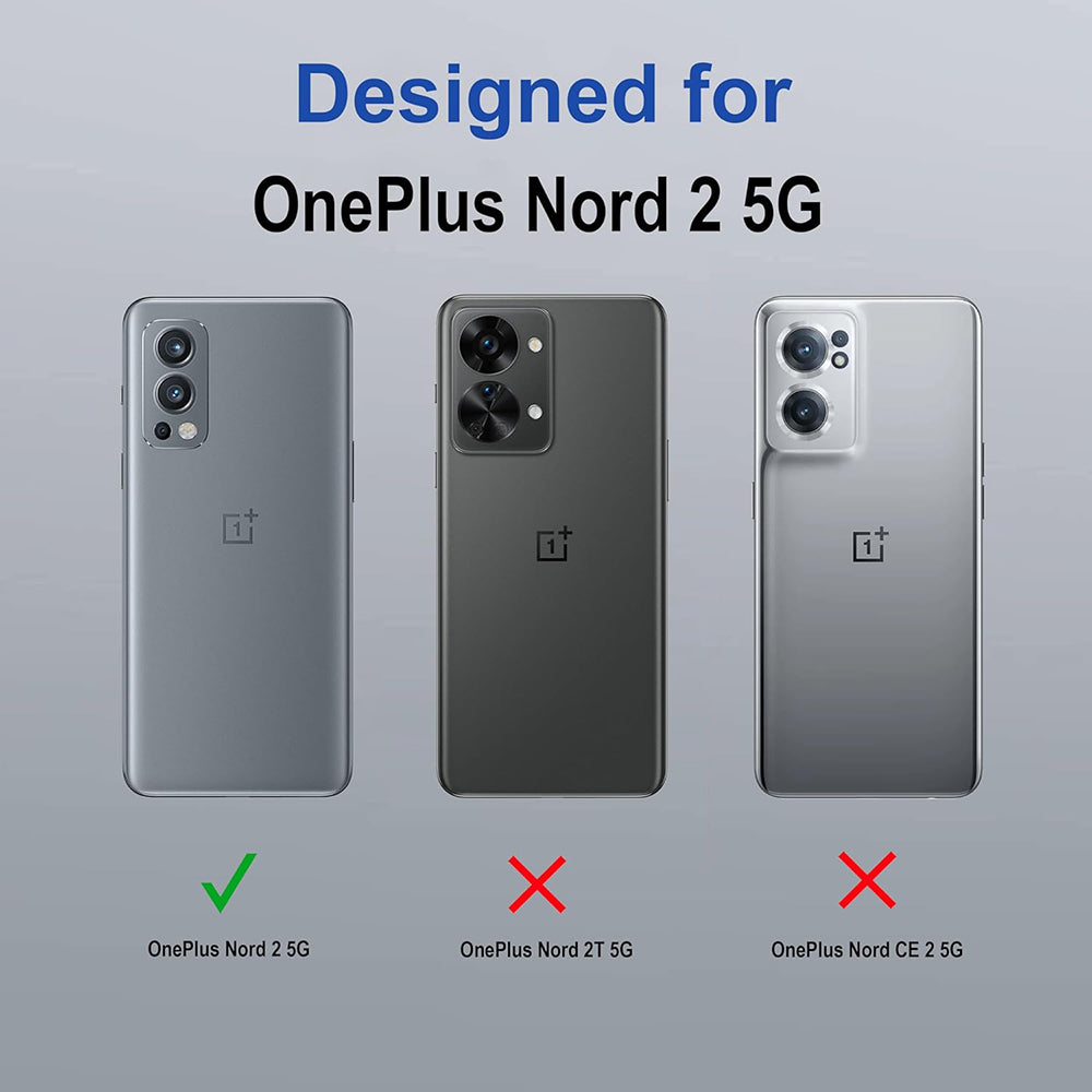 Hybrid Rugged Armor Kickstand Back Case for OnePlus Nord2 5G