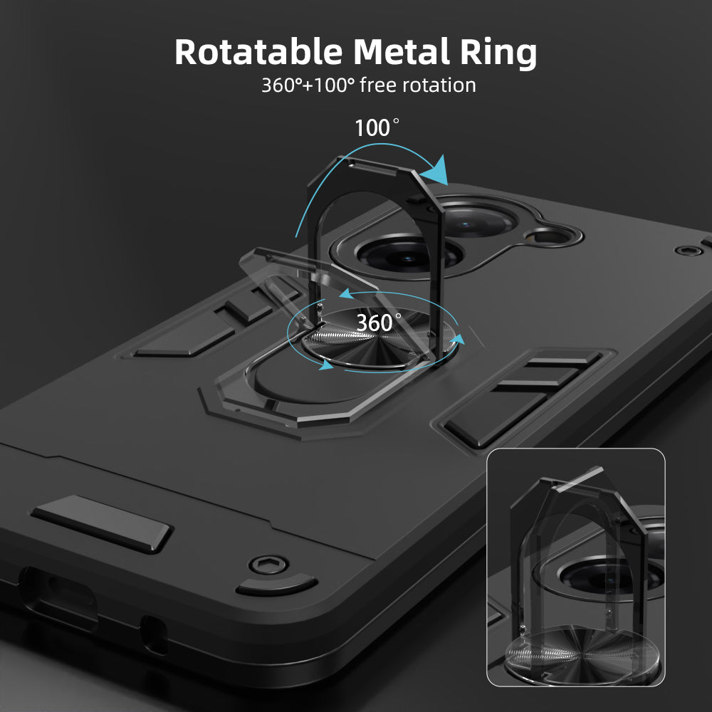 Hybrid Rugged Armor Kickstand Case for Poco C71 4G / Mi Redmi A5 4G
