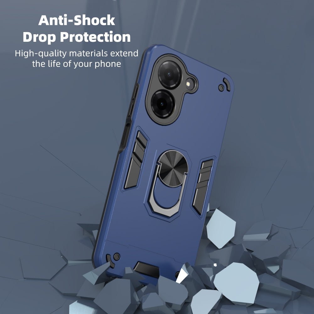 Hybrid Rugged Armor Kickstand Case for Poco C71 4G / Mi Redmi A5 4G