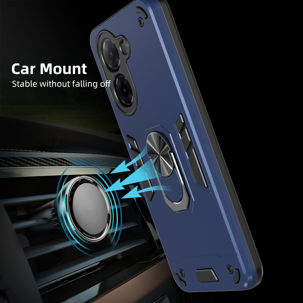 Hybrid Rugged Armor Kickstand Case for Poco C71 4G / Mi Redmi A5 4G