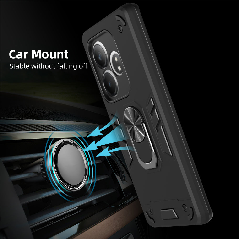 Hybrid Rugged Armor Kickstand Case for Realme GT 6 5G / GT 6T 5G